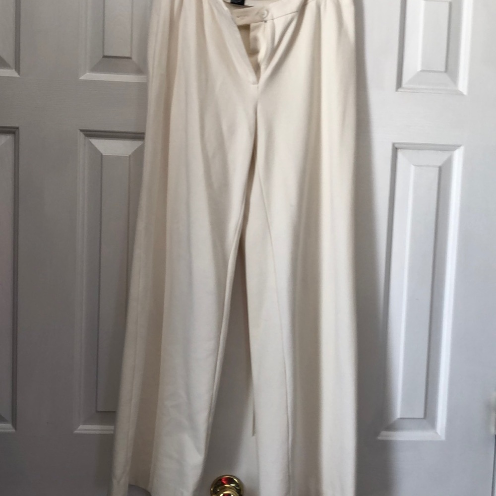 White dress pants.